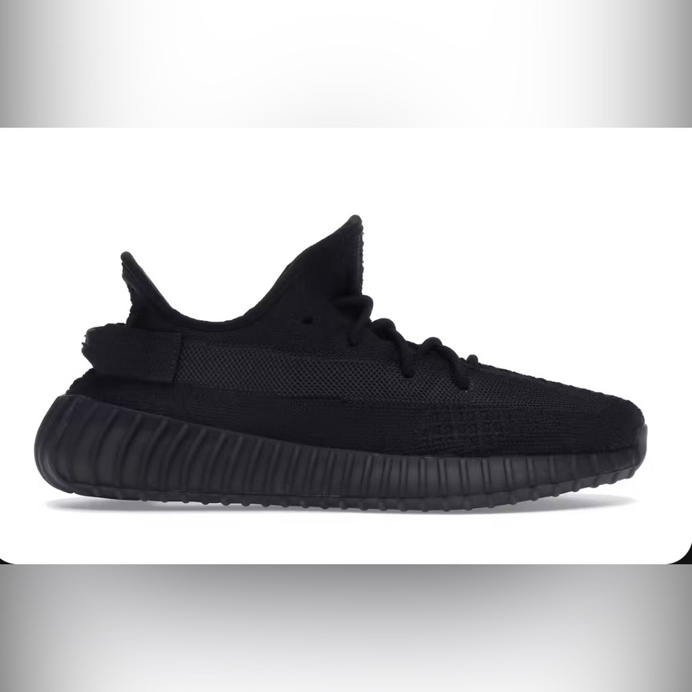 Adidas YZY 350 V2 Black Sneakers
